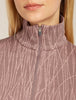 Womens 260 Tech Vertex Long Sleeve Half Zip Summit/ Blush 0A57BO