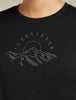Womens Merino 200 Oasis Long Sleeve Crewe Sunrise Summit  Black  0A57GL
