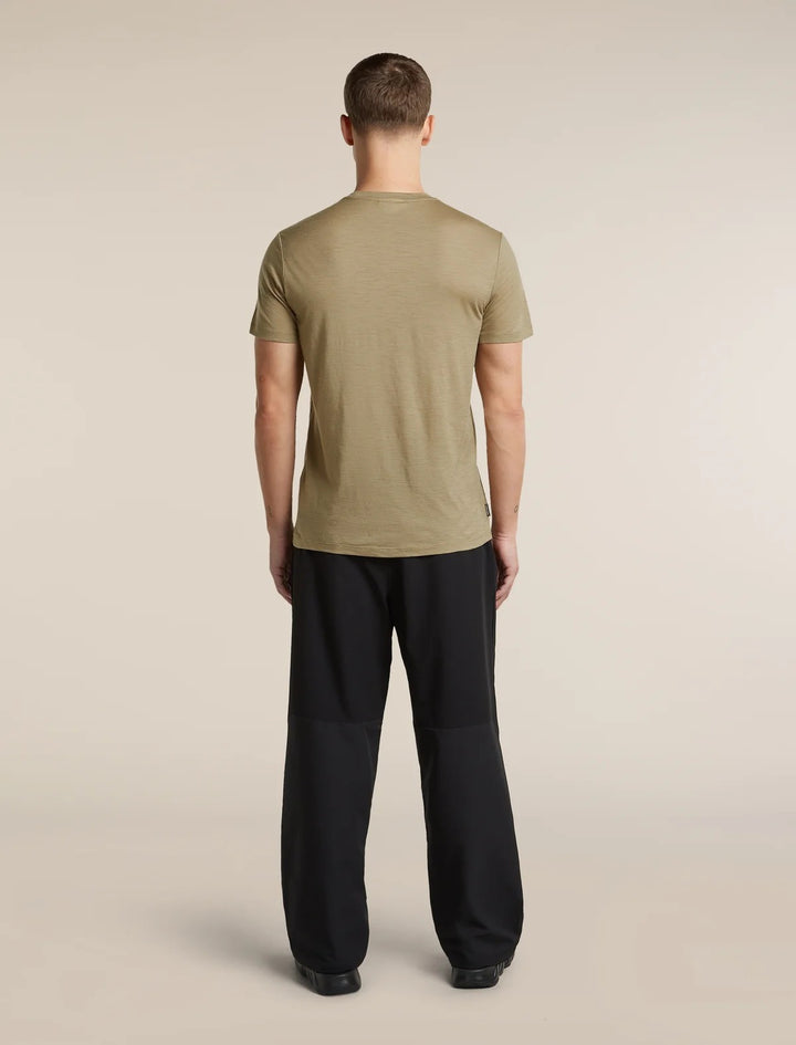 Mens Merino 150 Tech Lite Short Sleeve T Shirt Great Heights Cumin  0A57K3
