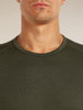 Mens 200 Oasis LS Crewe  Dark Loden 104365