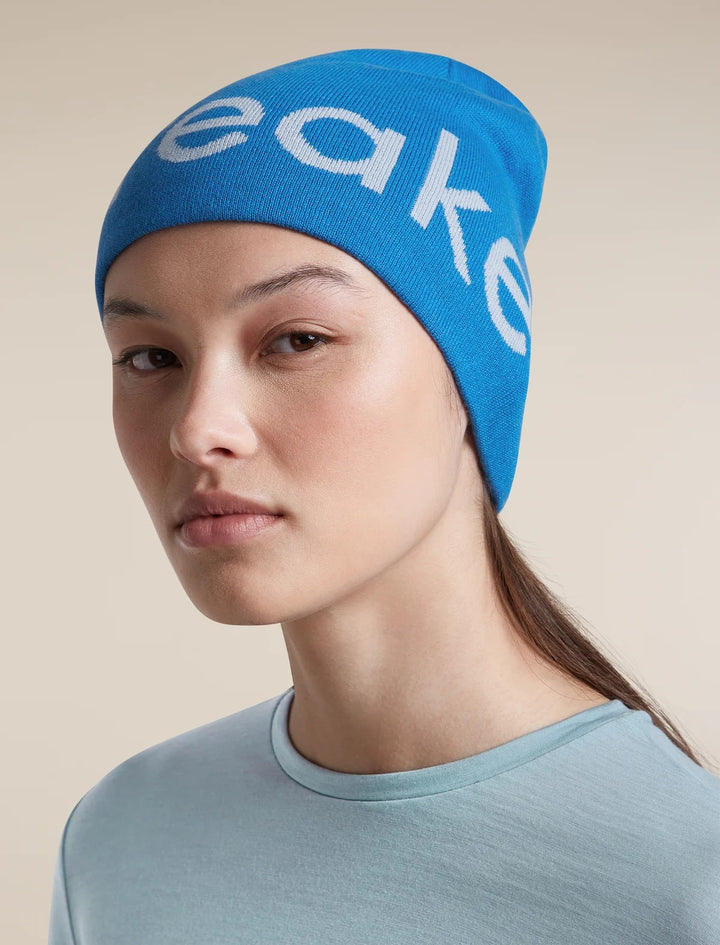 Adult Unisex Merino Icebreaker Beanie   Lazurite/Zinc Blue 0A56SJ