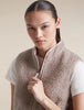 Womens Merino Blend 960 RealFleece™ High Pile Vest  Pink Quartz Heather 0A57G6