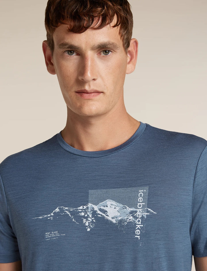 Mens Merino 150 Tech Lite Short Sleeve T Shirt Pure Altitude Dawn 0A57JX