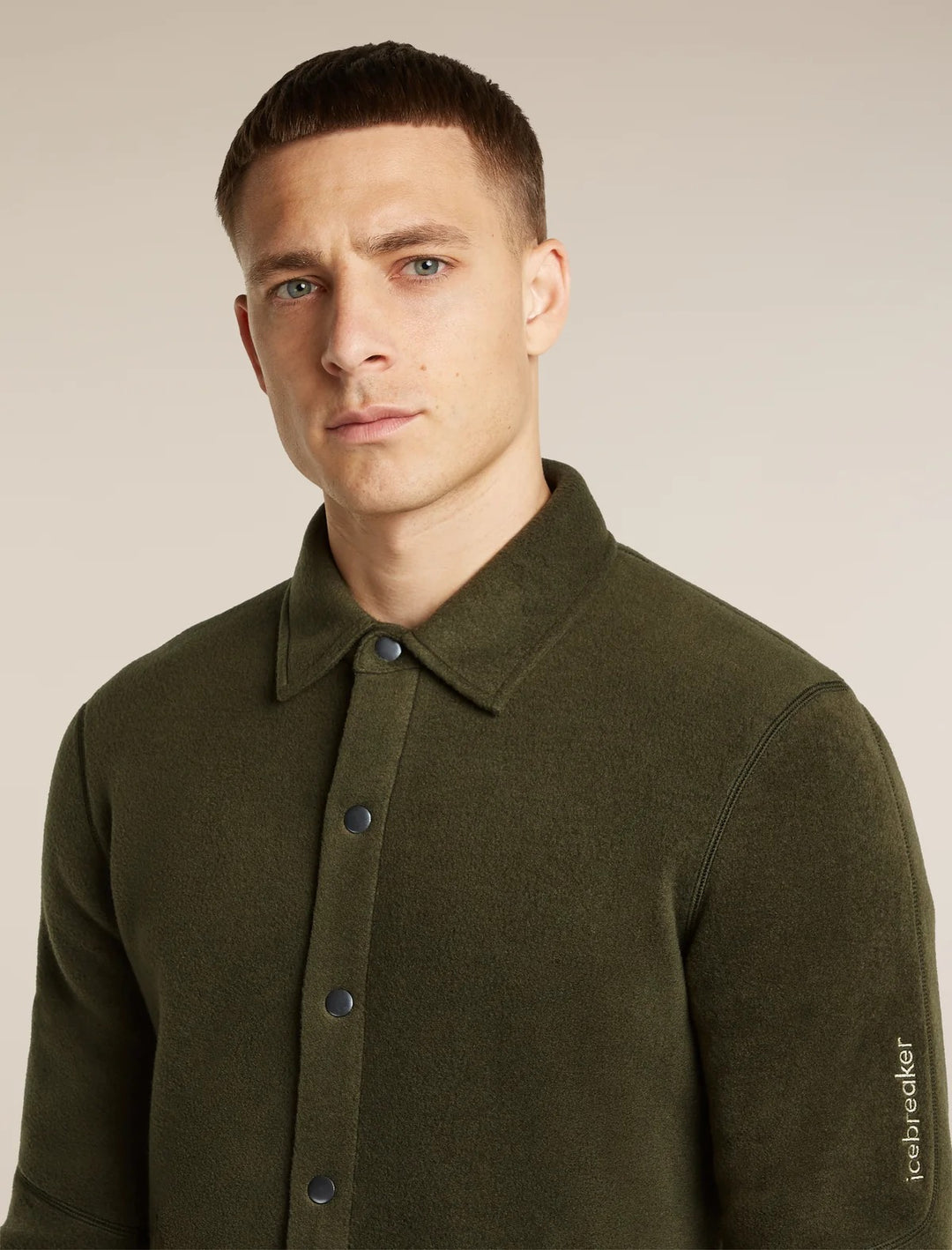 Mens Merino Blend 800 RealFleece™ Class Pile Shacket Dark Loden  0A57KM