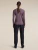 Womens  150 MerinoFine™ Ace Long Sleeve Tee Grey Plum 0A57LZ