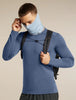 Adult Unisex Merino 260 Oasis Vertex Reversible Chute Chillwave Snow/Zinc Blue 0A57I4