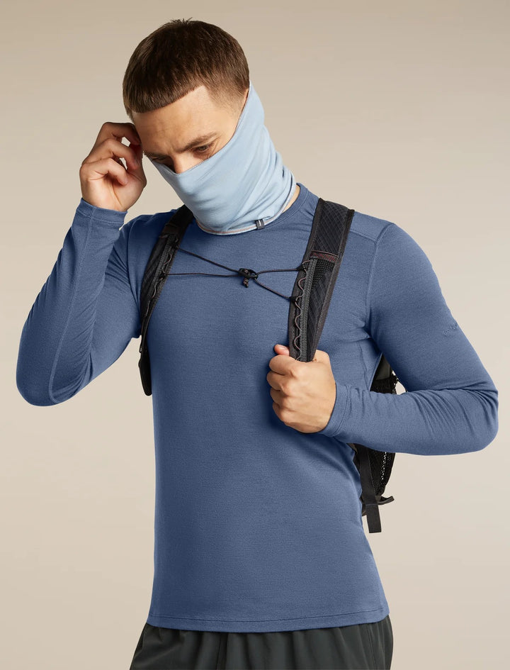 Adult Unisex Merino 260 Oasis Vertex Reversible Chute Chillwave Snow/Zinc Blue 0A57I4