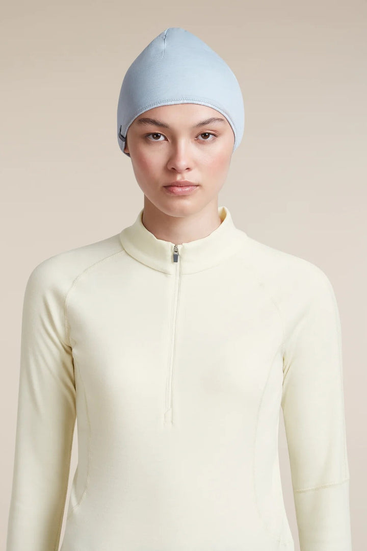 Adult Unisex Merino 260 Oasis Vertex Reversible Beanie Chillwave  Snow/Zinc Blue 0A57I3