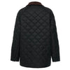 Womens Daisy Quilted Jacket Black