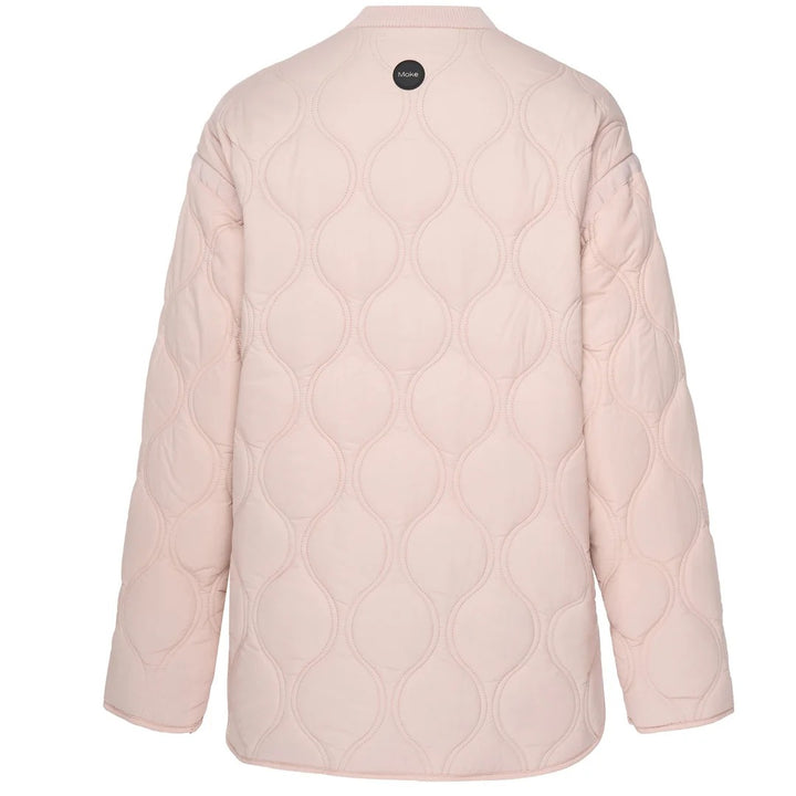 Womens Talei Quilt Bomber Blush