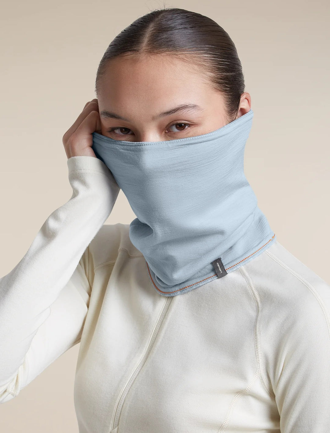 Adult Unisex Merino 260 Oasis Vertex Reversible Chute Chillwave Snow/Zinc Blue 0A57I4