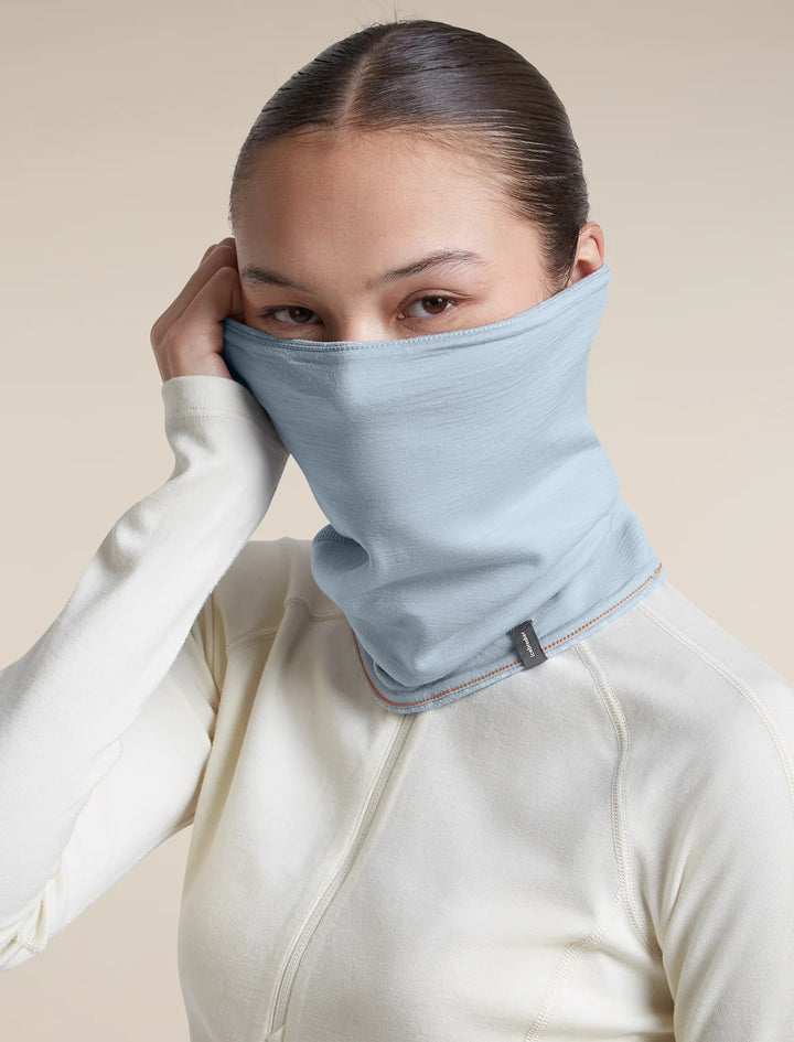 Adult Unisex Merino 260 Oasis Vertex Reversible Chute Chillwave Snow/Zinc Blue 0A57I4
