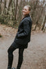 Womens Daisy Quilted Jacket Black