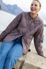 Womens Talei Quilt Bomber Cocoa Powder