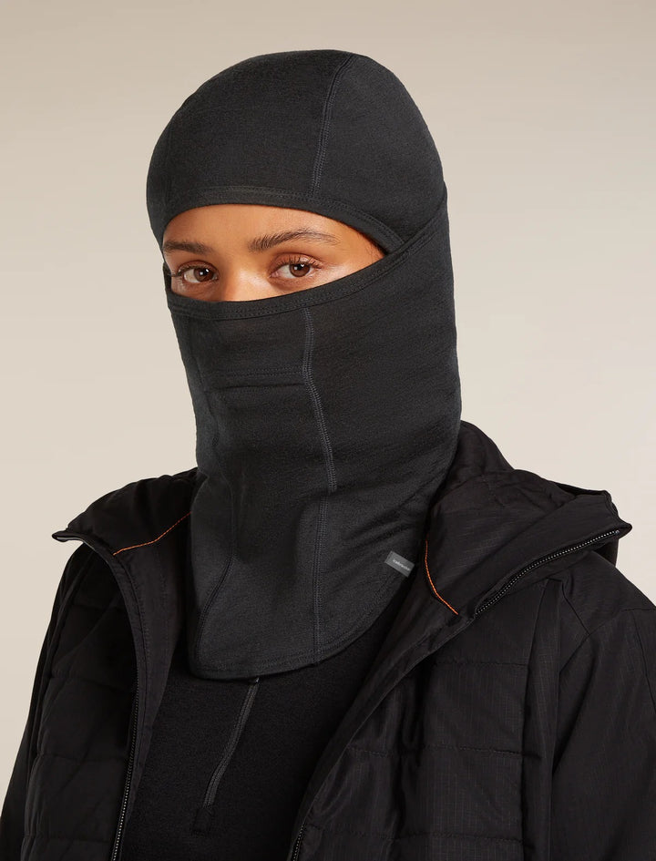 Adult Unisex Merino 200 Oasis Balaclava Black  102739