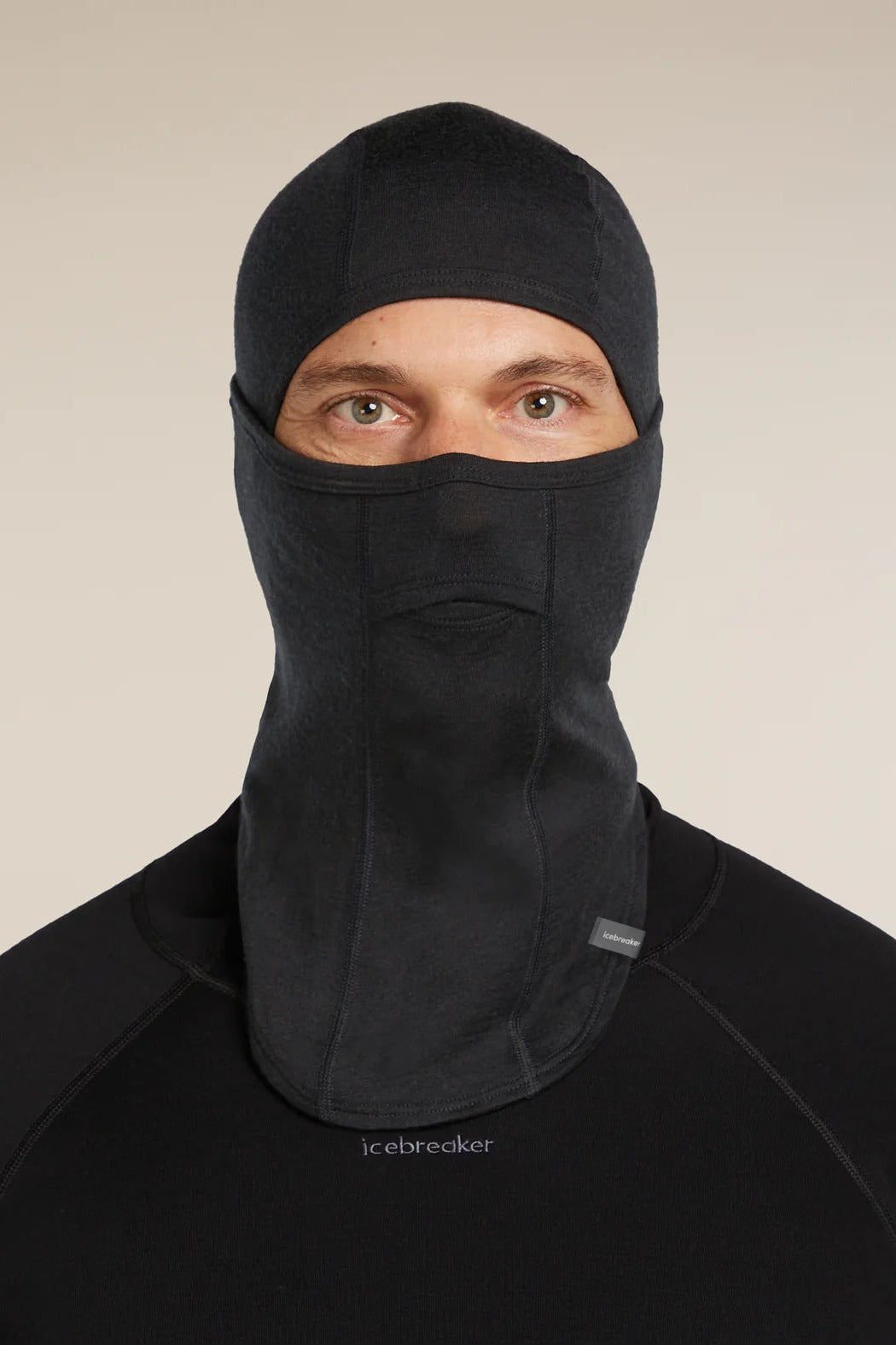 Adult Unisex Merino 200 Oasis Balaclava Black  102739