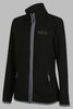 Womens Lowlands Fleece Zip Jacket  Black LFJLL