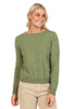 Womens Classic Crop Sweater Pistachio NB870