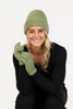 Unisex Plain Gloves  Pistachio NX100