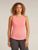 Womens Merino Blend 125 Cool-Lite™ Sphere Tank Acid Pink 0A56ZQ