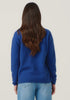 Womens Essential Sweater Dusty Blue 100290