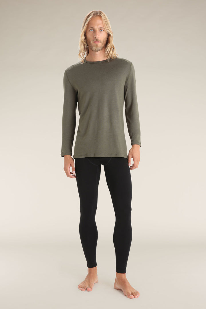 Mens Merino 260 Tech LS Crew Neck Thermal Top Loden 104371