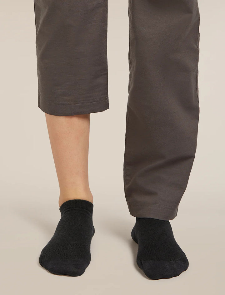 Womens Lifestyle Fine Gauge No Show Black 0A56CE