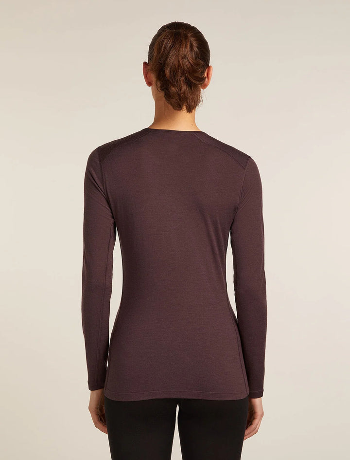 Womens 200 Oasis LS Crewe Java 104375
