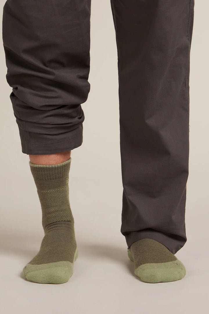 Mens Merino Hike+ Medium Crew Socks Loden/Lichen 0A578M