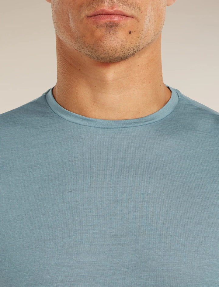 Mens Merino Blend 125 Cool-Lite Sphere SS Tee T-Shirt Flint 0A56ZM