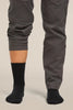 Womens Merino Lifestyle Light Crew Socks Black IBN313