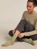 Womens Merino Hike+ Medium Crew Socks Lichen/Sand 0A578I
