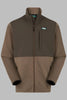 Mens Hybrid Jacket Fleece Bark /Light Bark MFLHYFL