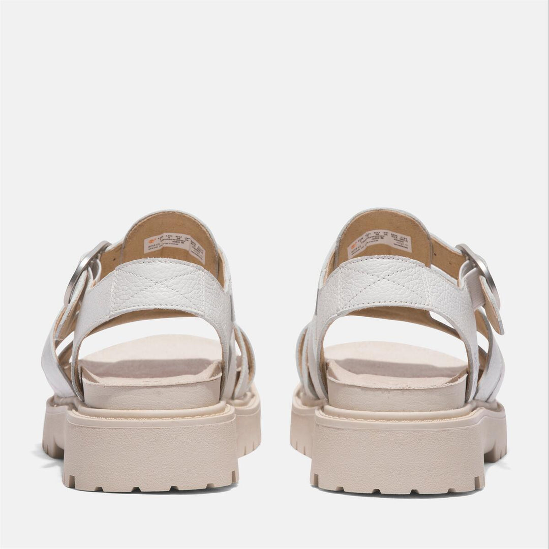 Womens Clairemont Way Sandal - White Full Grain