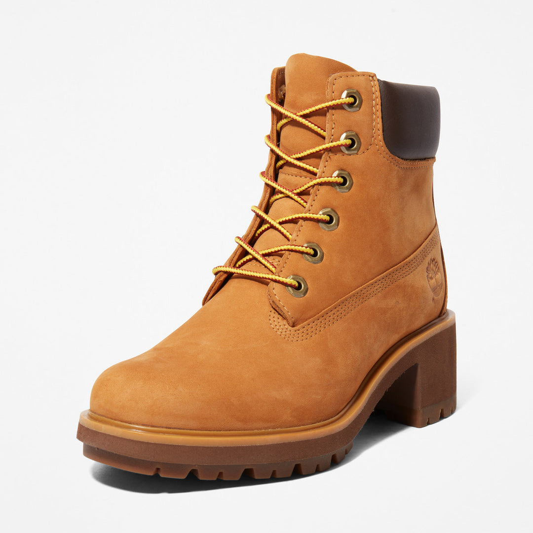 Womens Kinsley 6-Inch Waterproof Boot - Wheat/Nubuck