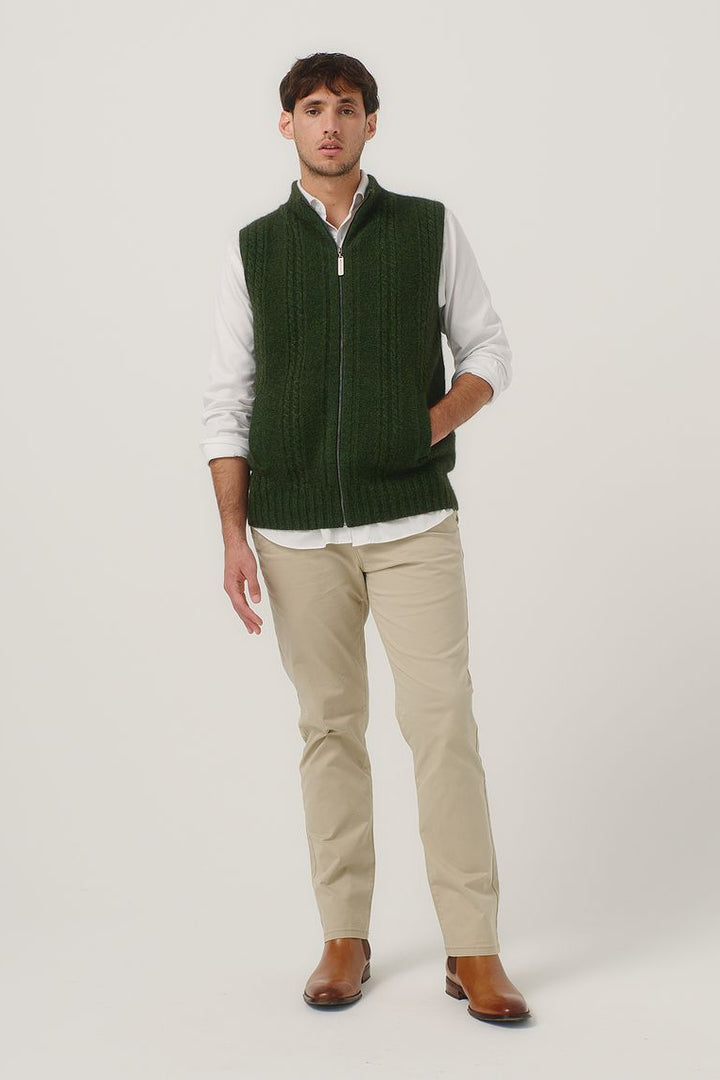 Mens Henry Zip Vest Matipo 100396