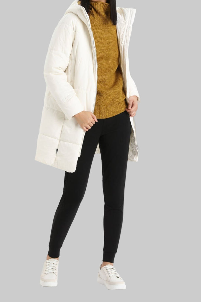 Womens MerinoLoft™ Collingwood II 3Q Hooded Jacket Snow  0A56JE