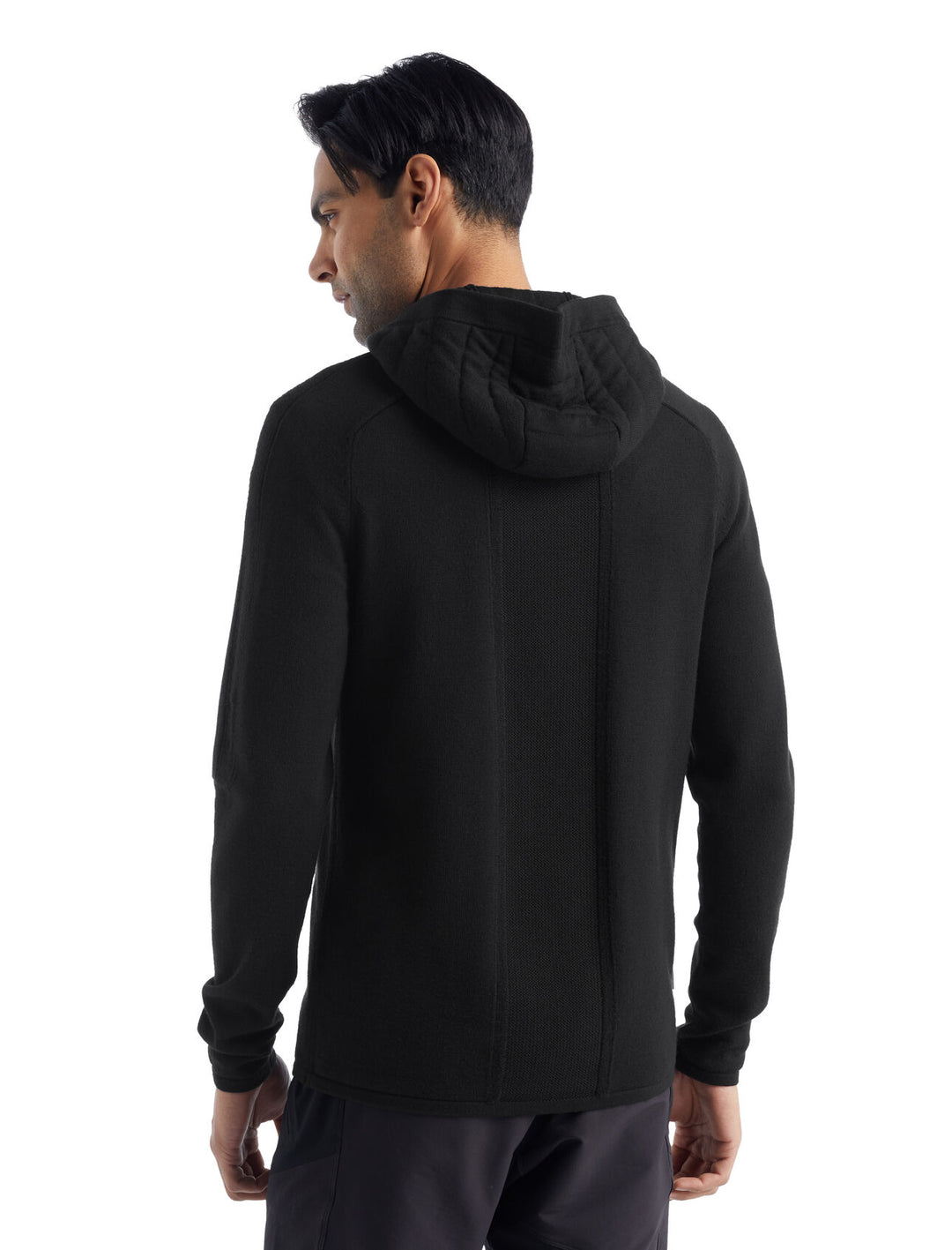 Icebreaker ZoneKnit Merino Full Zip Sweatshirt Black