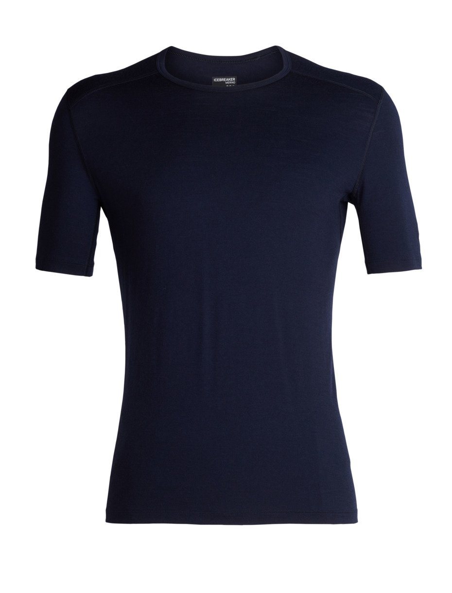 Mens 200 Oasis SS Crewe-Icebreaker-The WoolPress Arrowtown