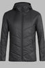 Mens Helix Hooded Jacket Black 105451
