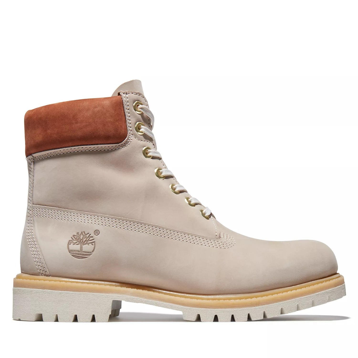 Premium 6 inch boot store for men in beige