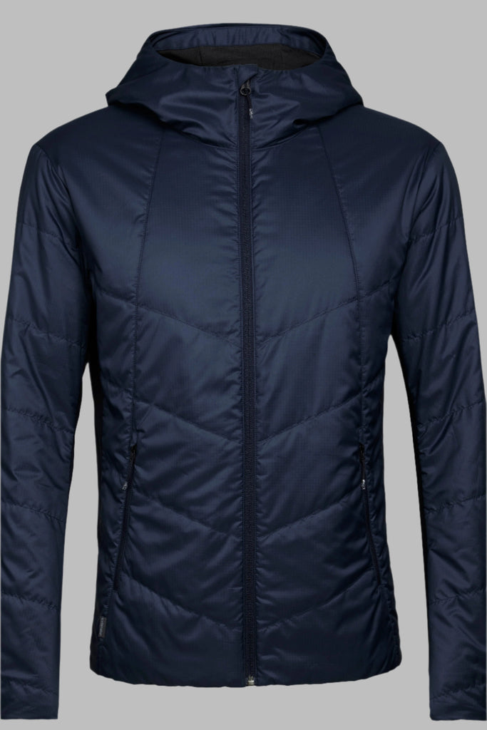 Mens Helix Hooded Jacket Midnight Navy 105451