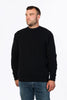 Mens Backyard Fisherman Sweater Black MS1526