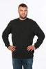 Mens Backyard Fisherman Sweater Hunter Green MS1526