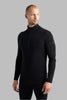 Mens 260 Tech LS Half Zip Black 104372