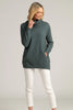 Womens Zip Tunic Sweater