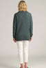 Womens Zip Tunic Sweater Feather 1993