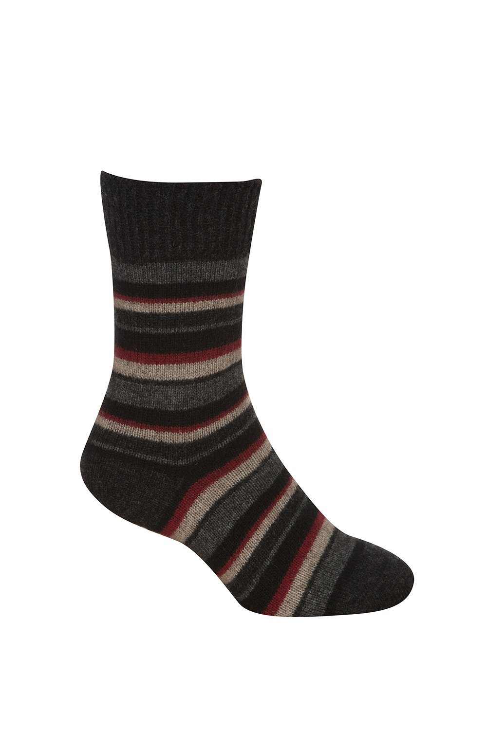Striped Sock-Native World-The WoolPress Arrowtown