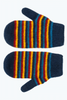 Kids Striped Mittens Twilight NX708