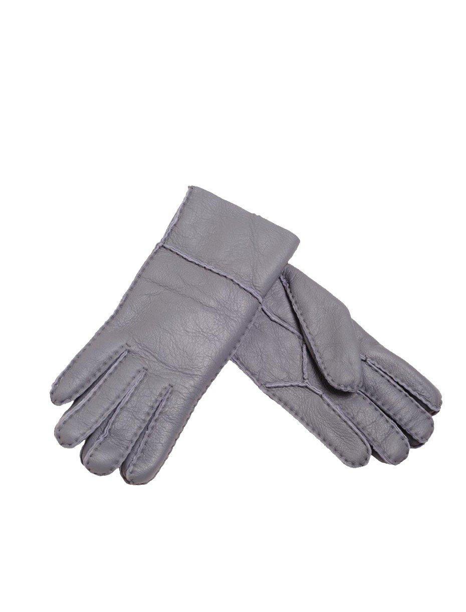 Sheepskin Nappa Gloves - Grey-Mi Woollies-The WoolPress Arrowtown